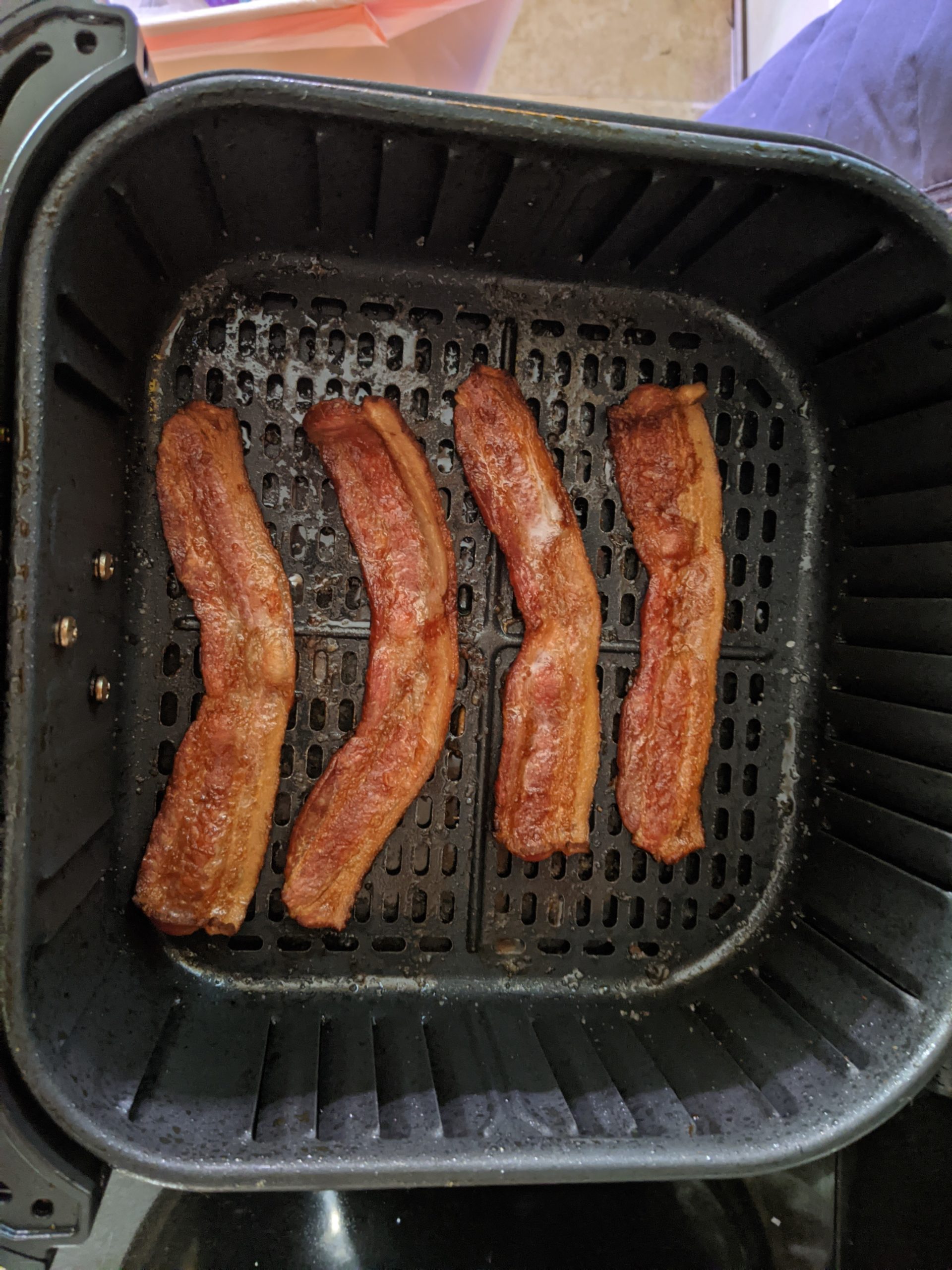 Bacon in an Air Fryer